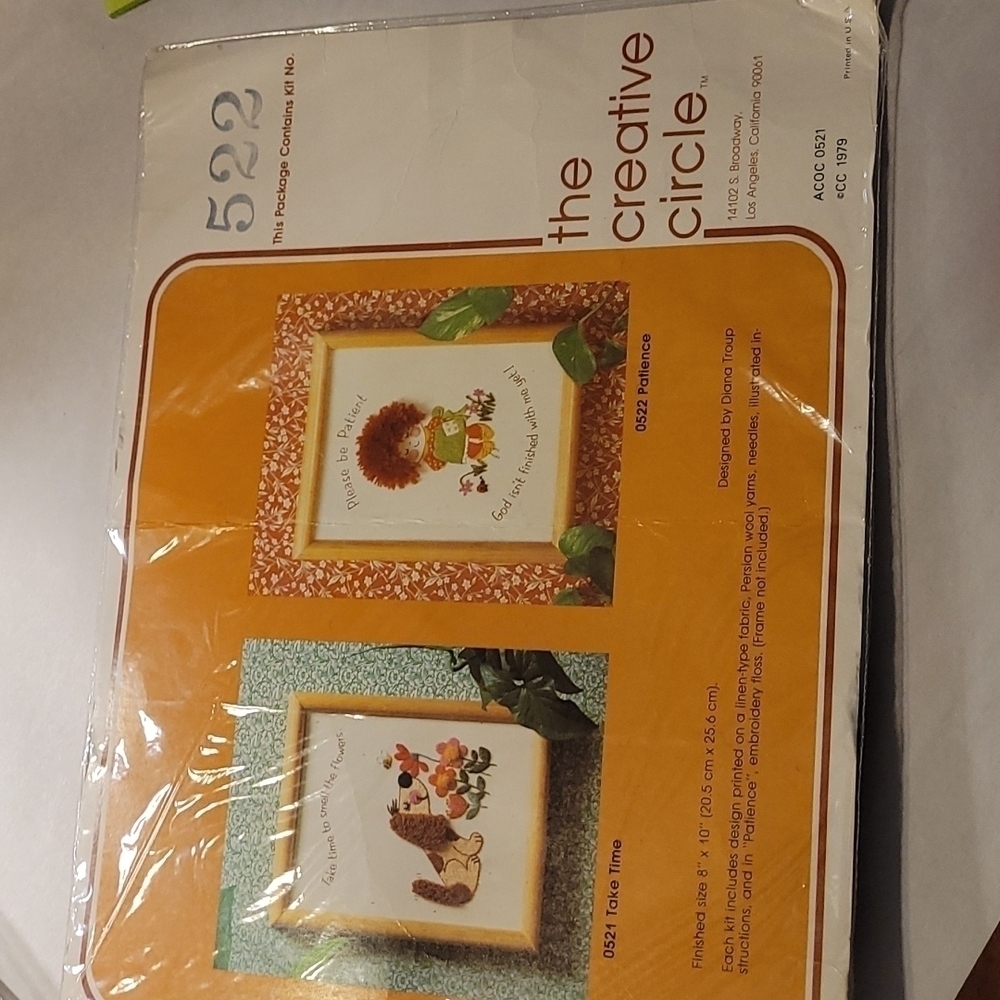 Crewel Embroidery Kit NEW
